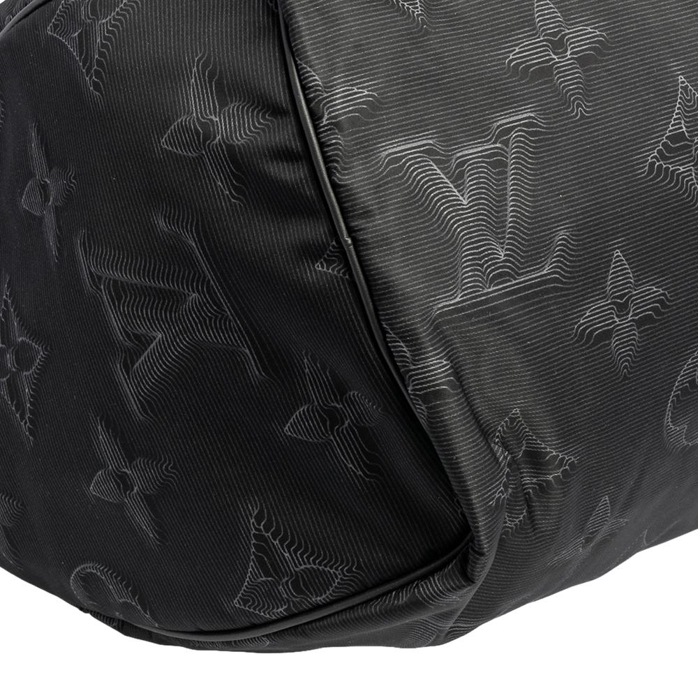 Men's Louis Vuitton Monogram 3D Nylon 2054 Reversible Keepall Bandouliere 50 Bag