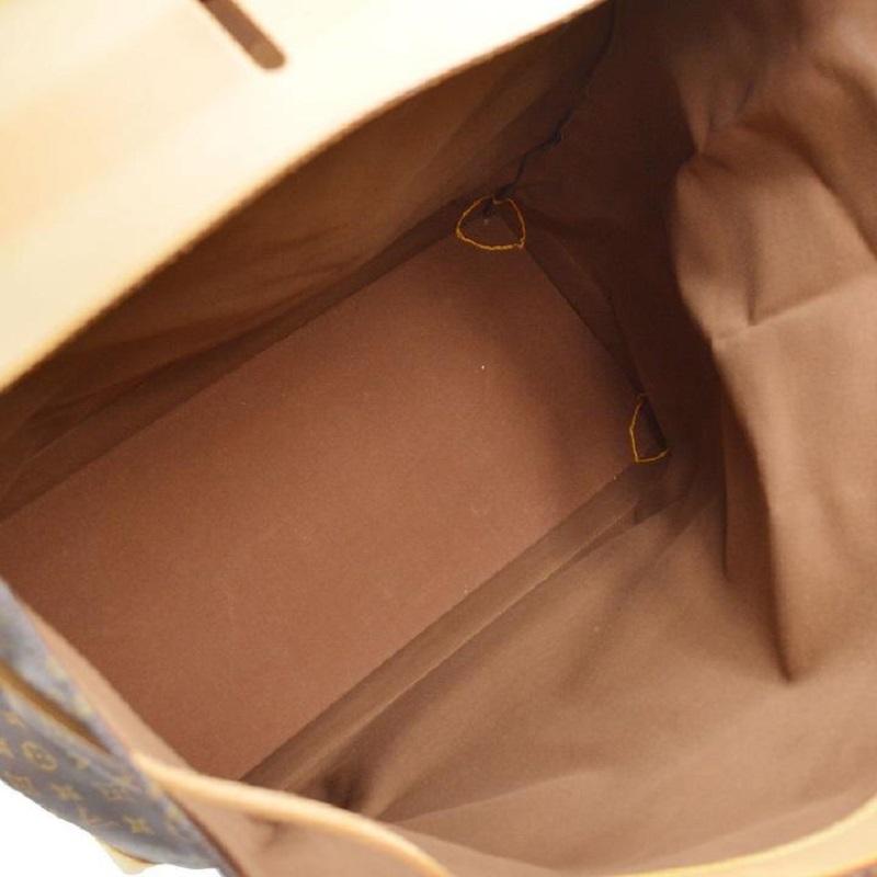 LOUIS VUITTON Monogram 55 Gold Men's Top Handle Weekender Travel Tote Bag In Good Condition In Chicago, IL