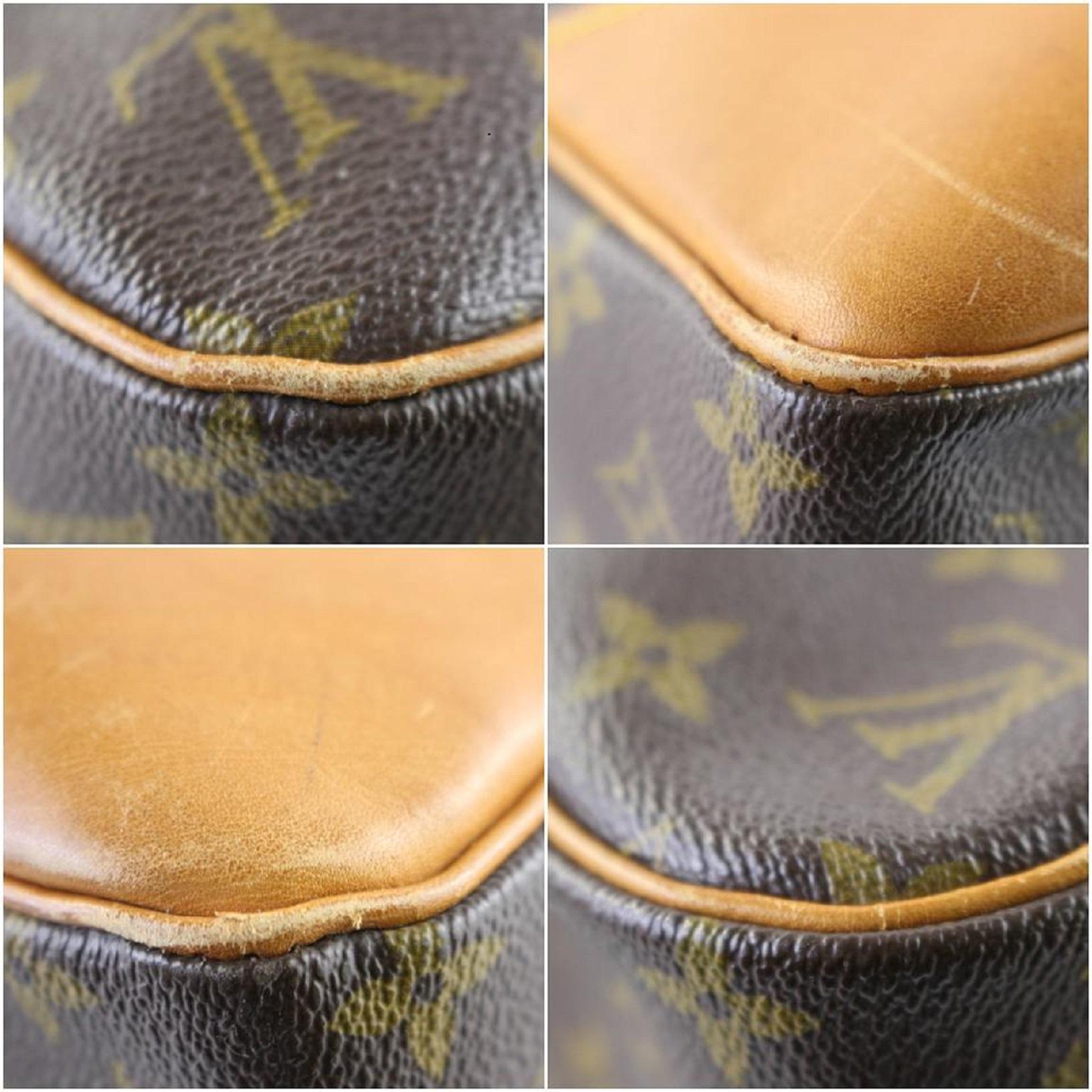Louis Vuitton Monograma #552 Potomac 4lr0103 Bolso de hombro de lona revestida marrón en venta 5