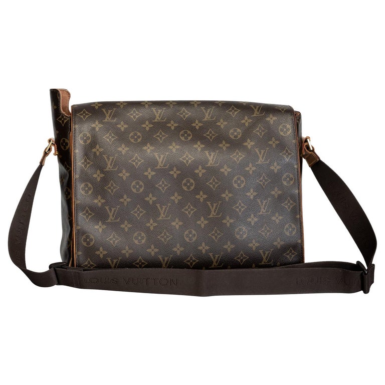 Louis Vuitton Monogram Abbesses Messenger School Book Laptop Bag For