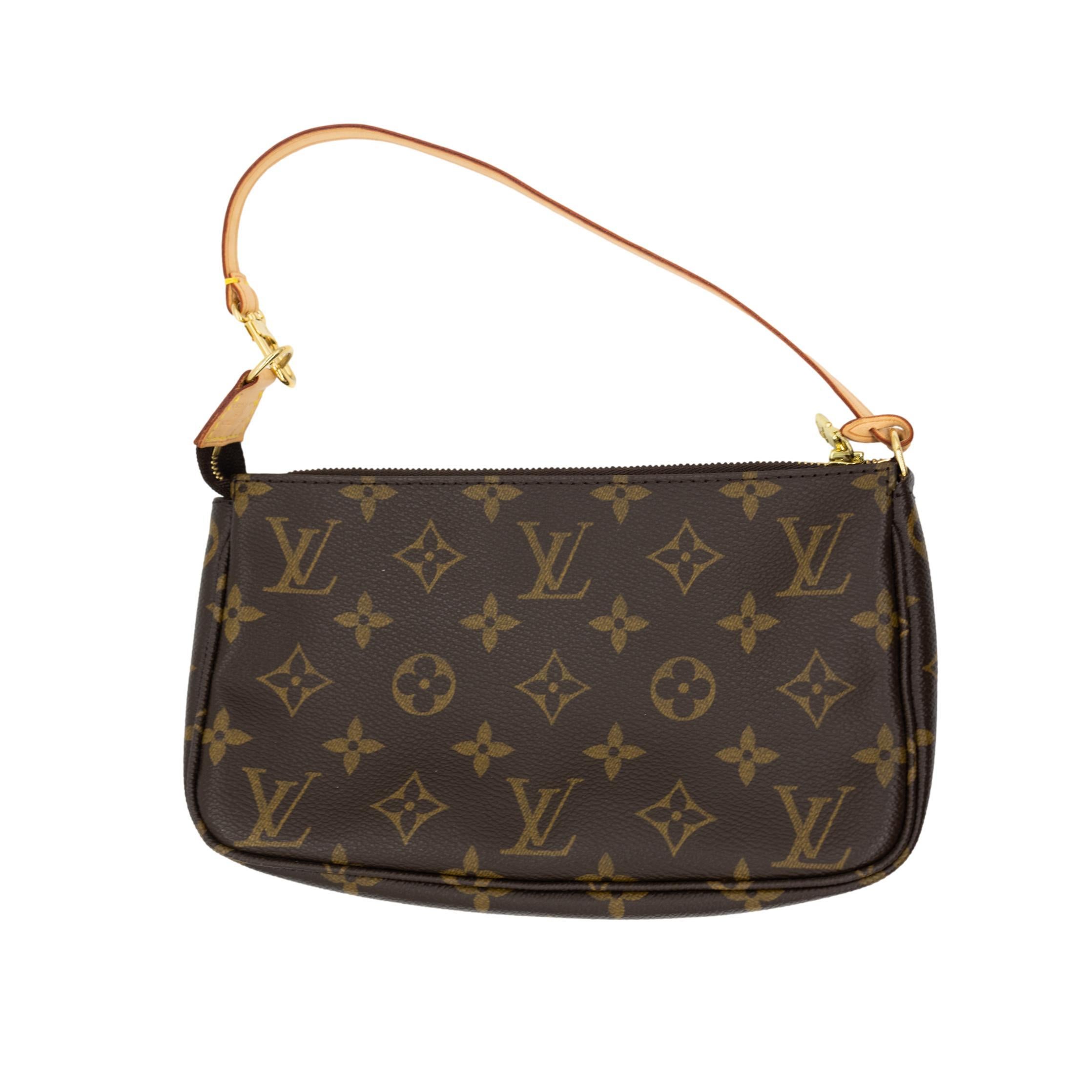 Louis Vuitton Monogram Accessories Pochette Top Handle Shoulder Bag, 2007. 8