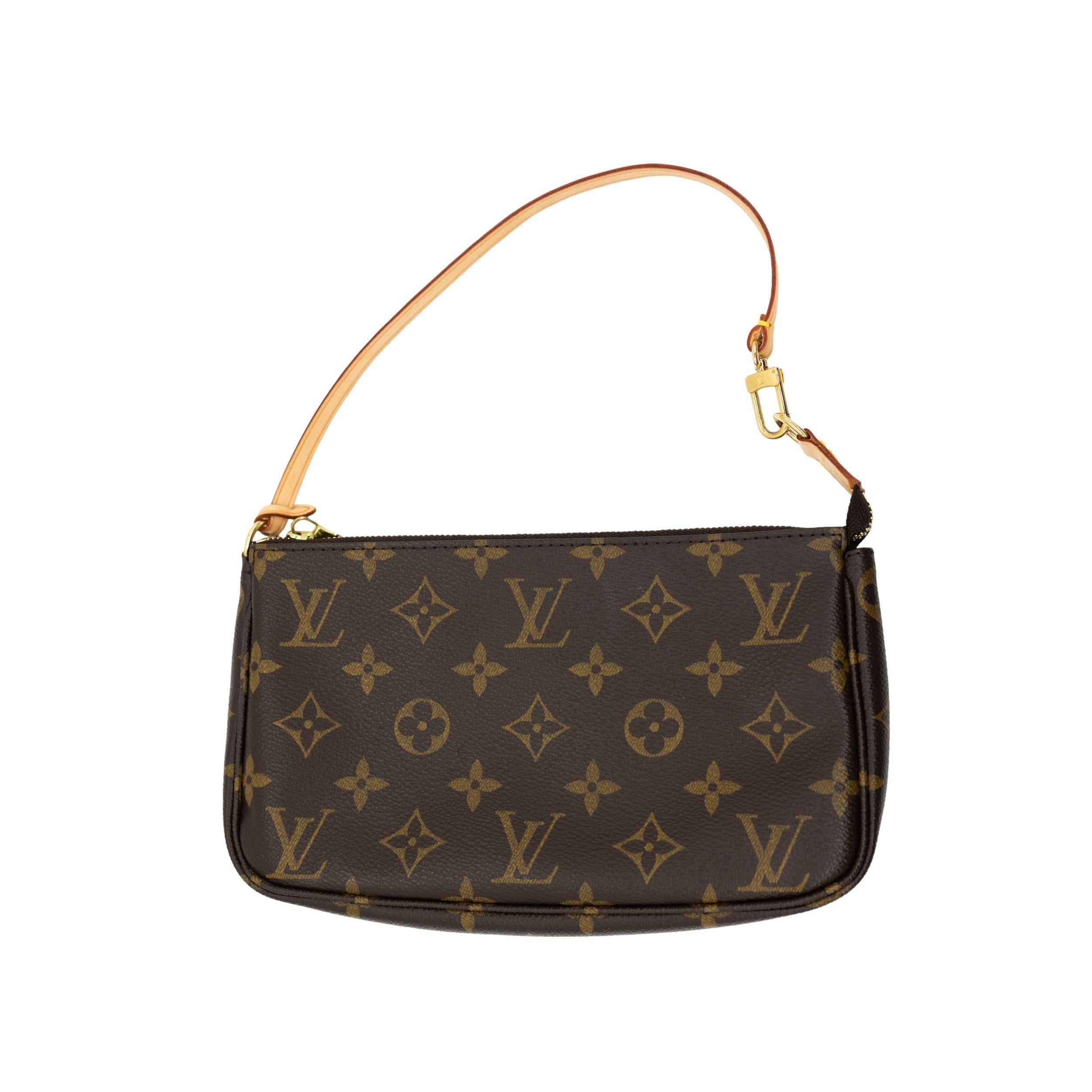 Louis Vuitton Monogram Accessories Pochette Top Handle Shoulder Bag, 2007. 9