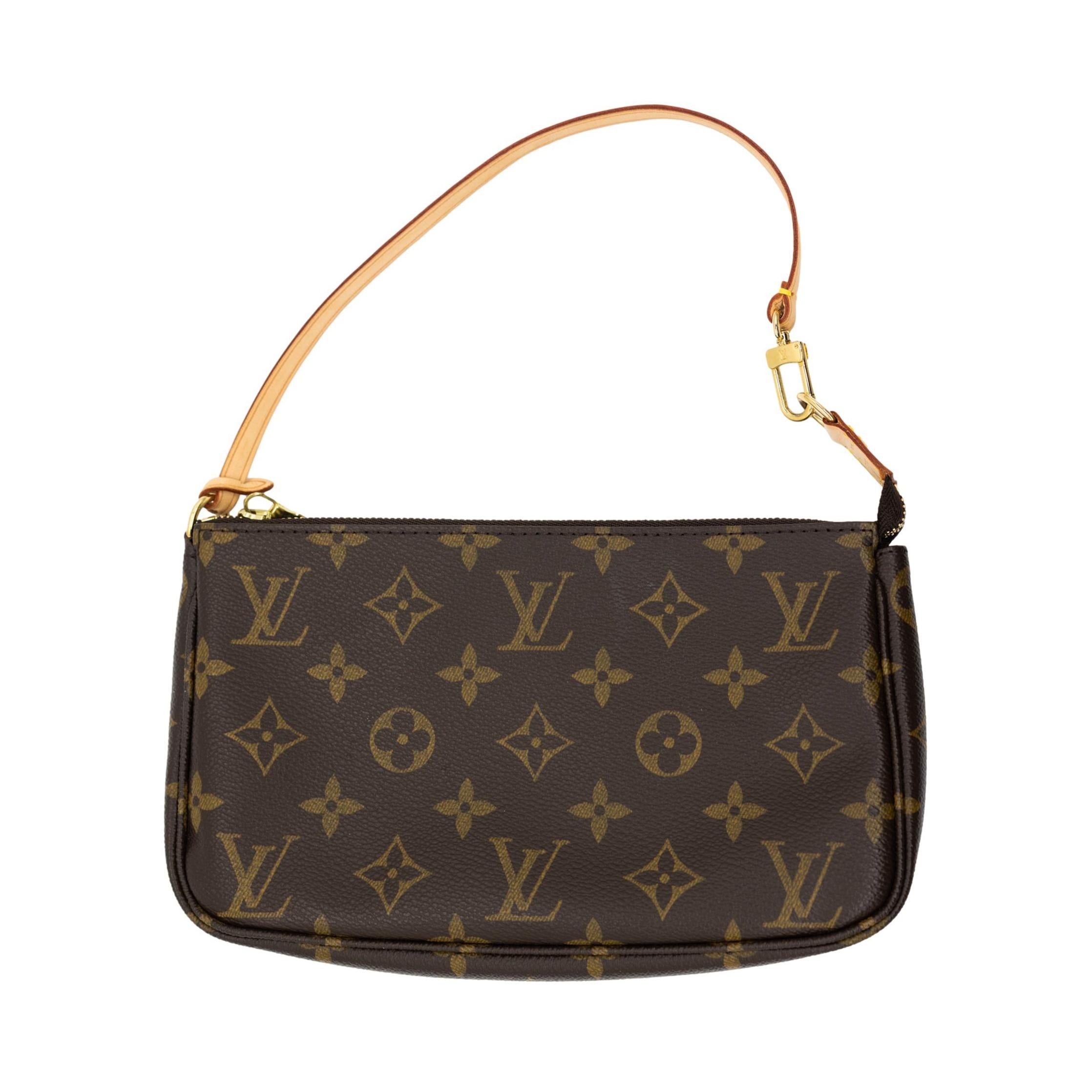 Louis Vuitton Monogram Accessories Pochette Top Handle Shoulder Bag, 2007. 10