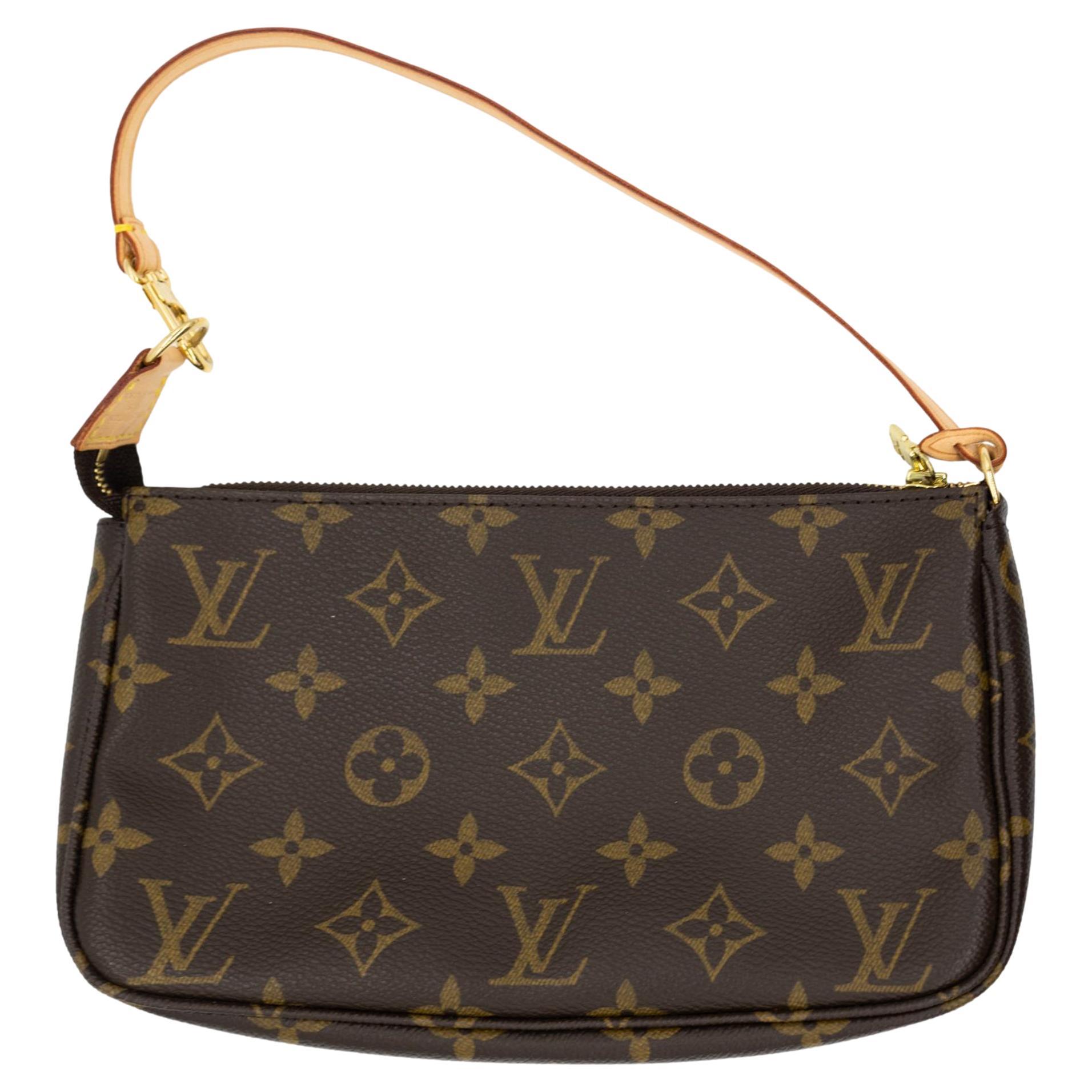 Louis Vuitton Monogram Accessories Pochette Top Handle Shoulder Bag, 2007.