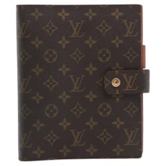 Louis Vuitton Agenda Monogram GM Copertina del taccuino marrone
