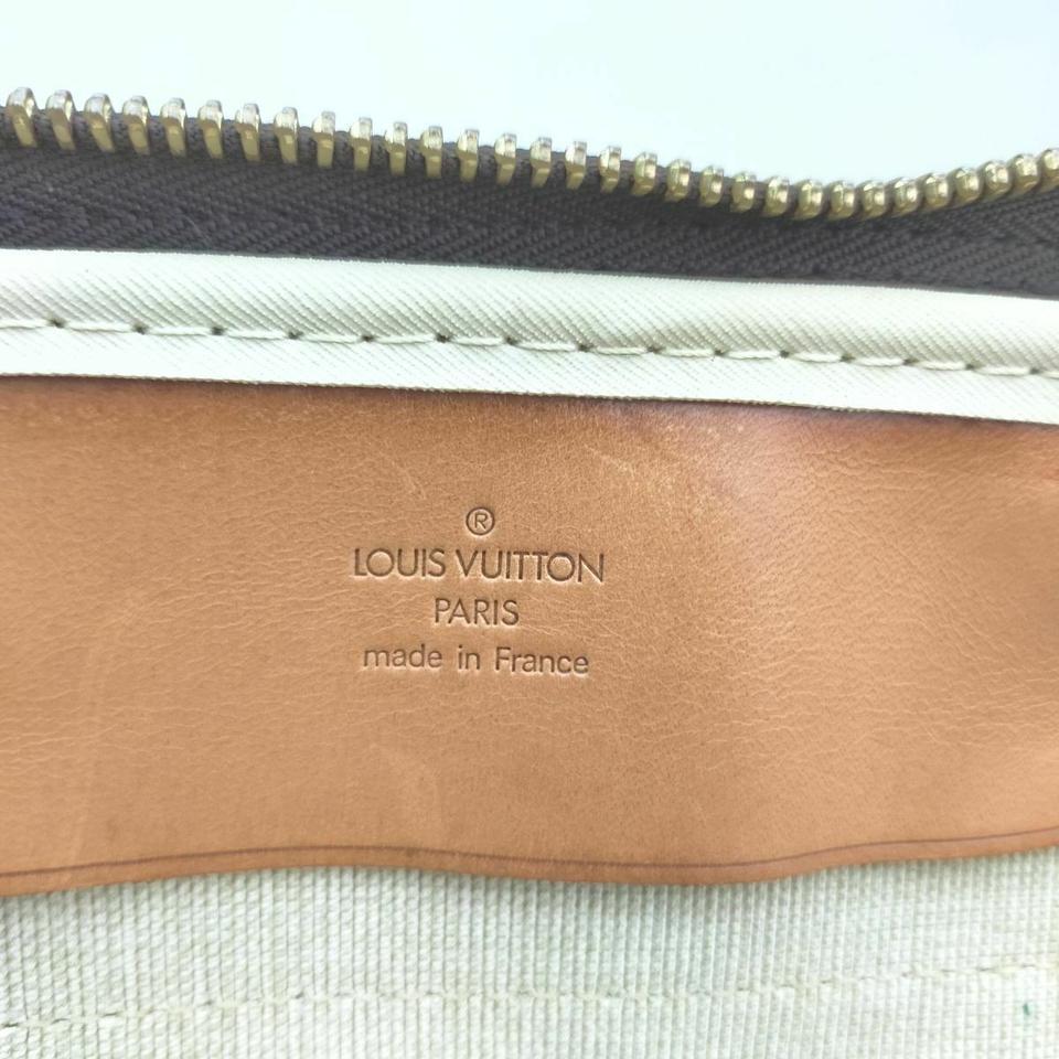 Gray Louis Vuitton Monogram Alize 1 Poche Carryon Luggage Duffle 860938 For Sale