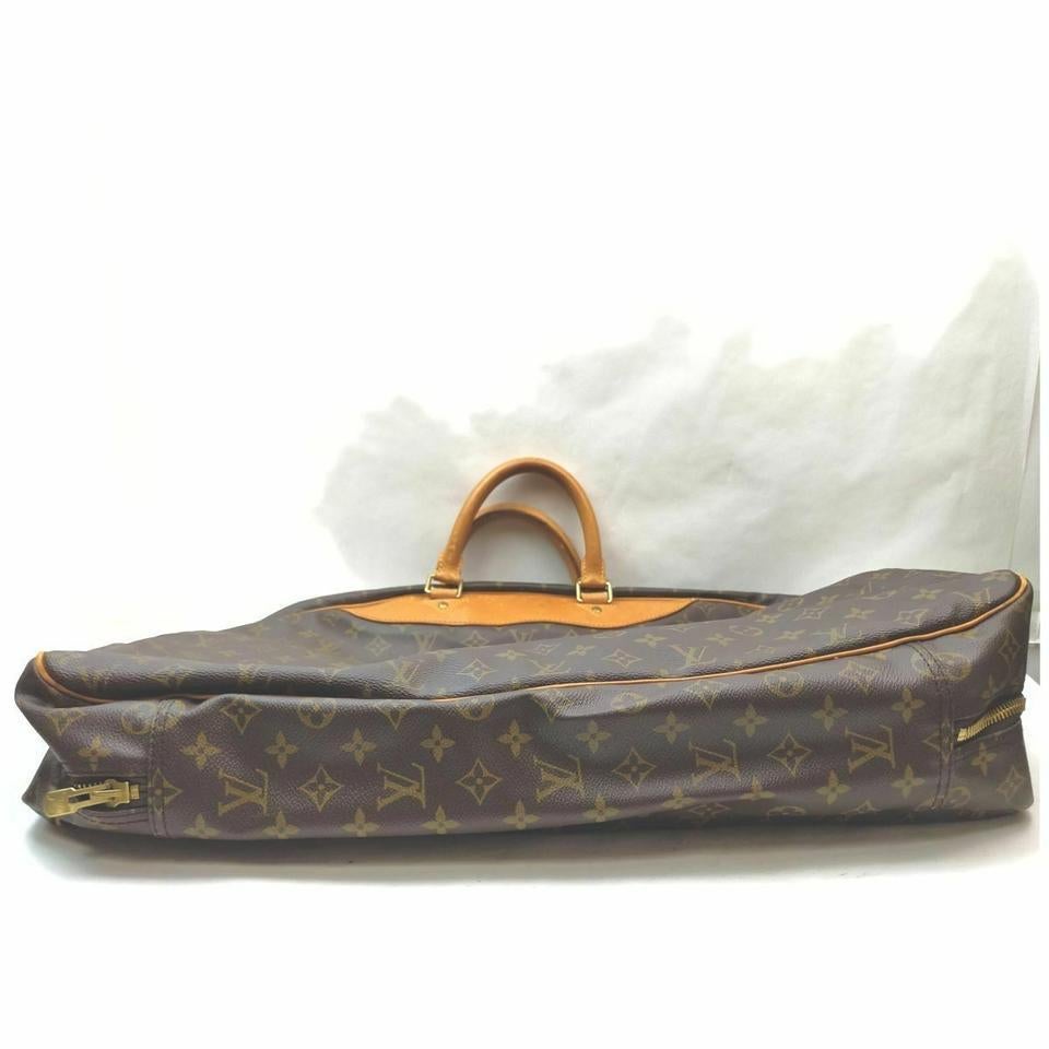 Louis Vuitton Monogramme Alize 1 Poche Carryon Luggage Duffle 860938 en vente 1