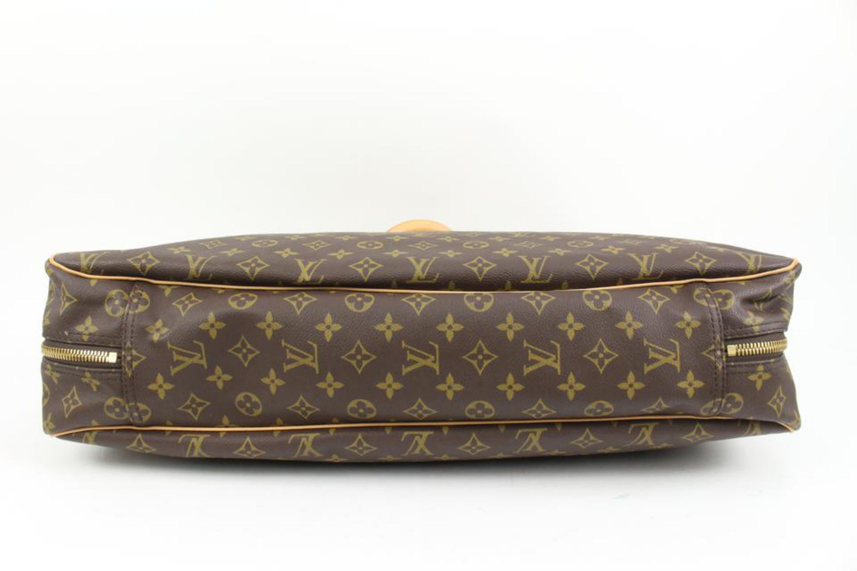Louis Vuitton Monogram Alize 1 Poches Bandouliere Travel Garment Duffle Bag44lk4 5