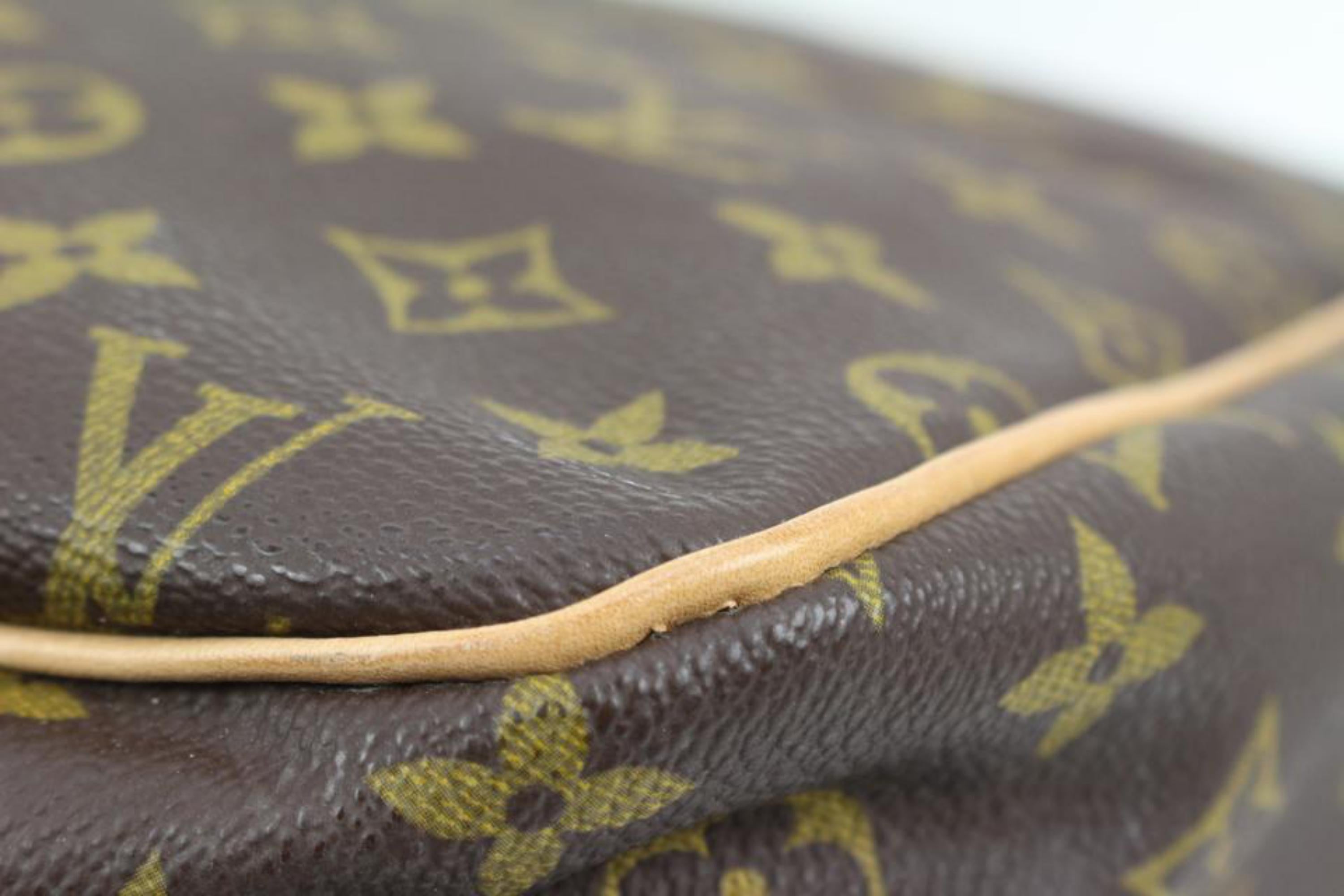 Louis Vuitton Monogram Alize 1 Poches Bandouliere Travel Garment Duffle ...