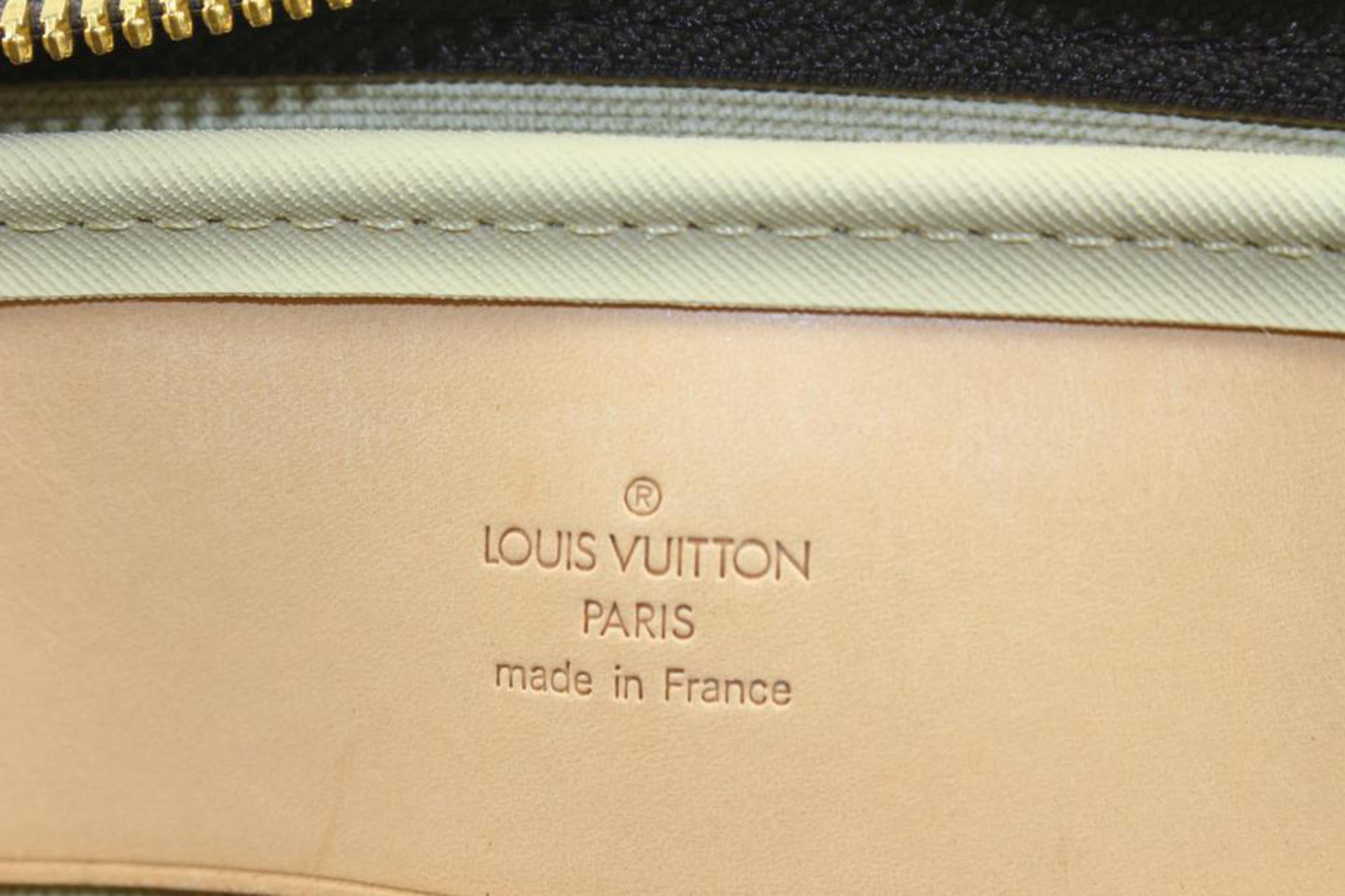 Louis Vuitton Monogram Alize 1 Poches Bandouliere Travel Garment Duffle ...