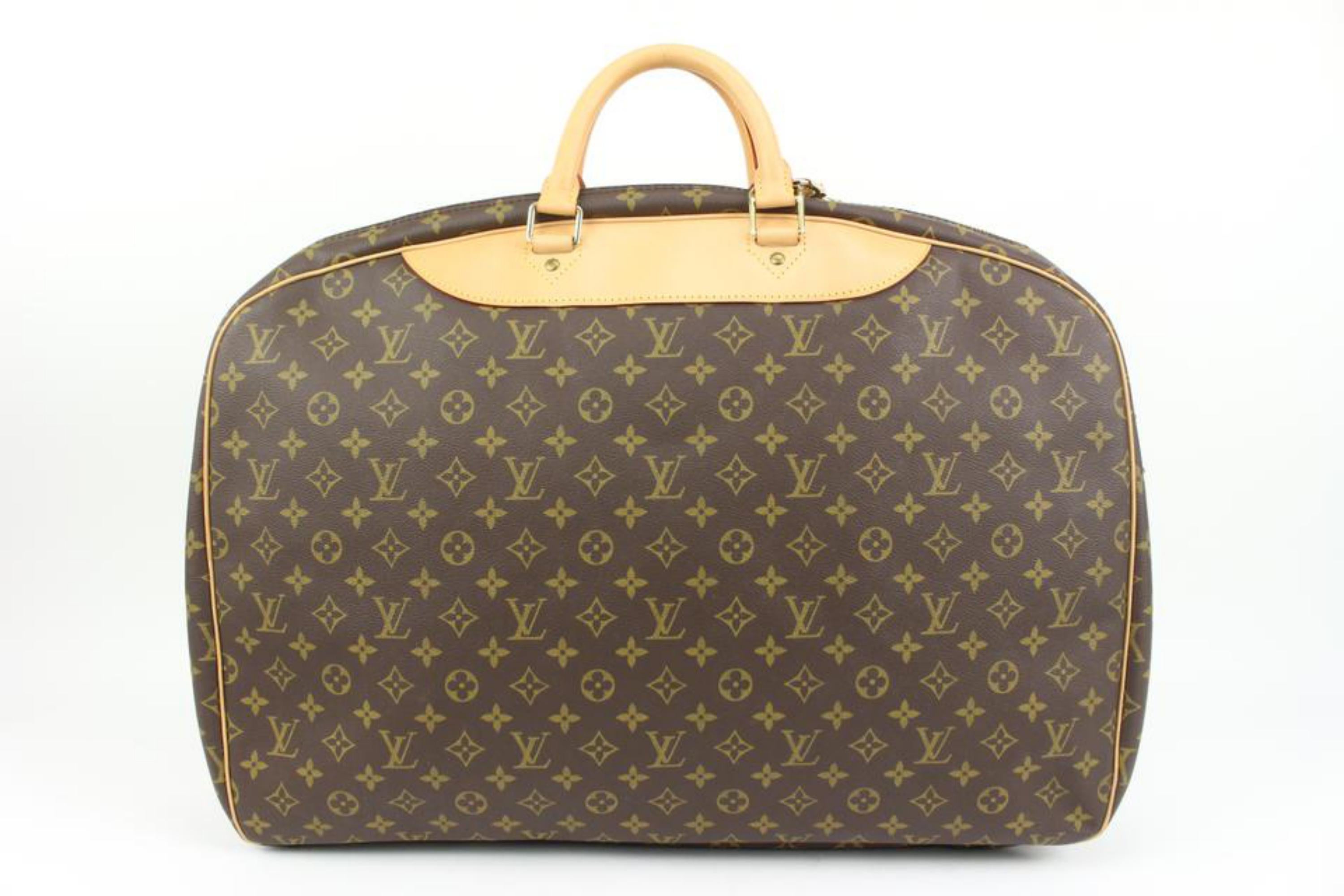 Louis Vuitton Monogram Alize 1 Poches Bandouliere Travel Garment Duffle Bag44lk4 1
