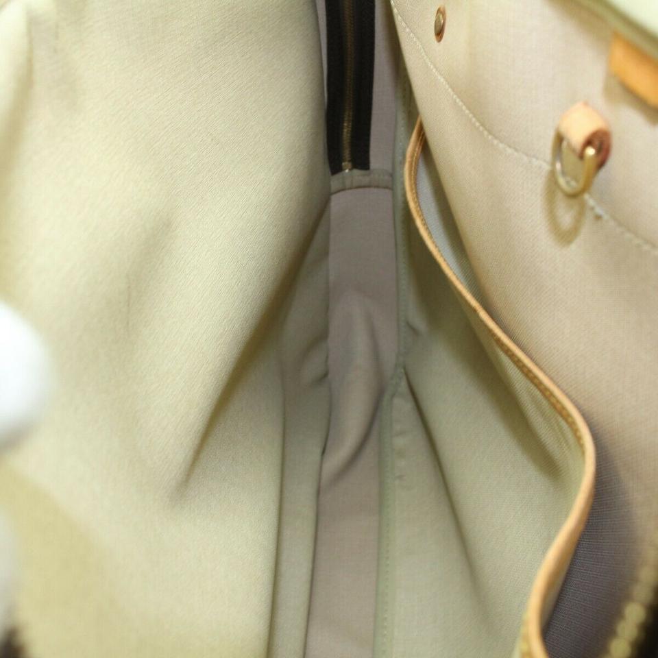 Louis Vuitton Monogram Alize 2 Poches Gepäckstück mit Riemen 860376 mit Riemen Damen im Angebot