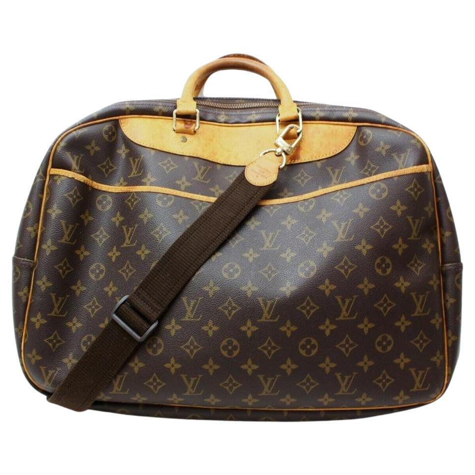 Louis Vuitton Monogram Alize 2 Poches Luggage with Strap 860376 For Sale
