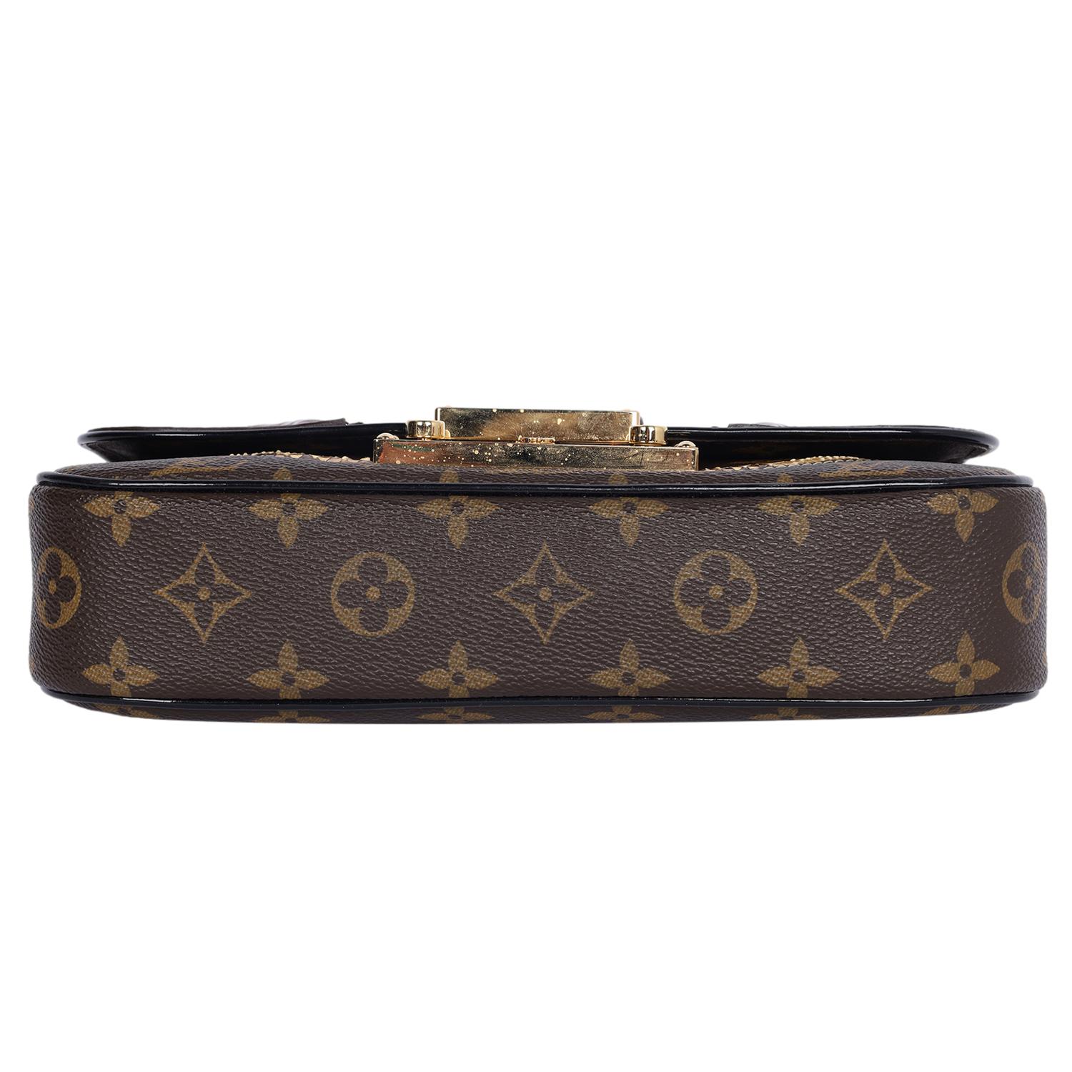 LOUIS VUITTON Monogram Alligator Python Resin Shoulder Bag 2010 in vendita 6