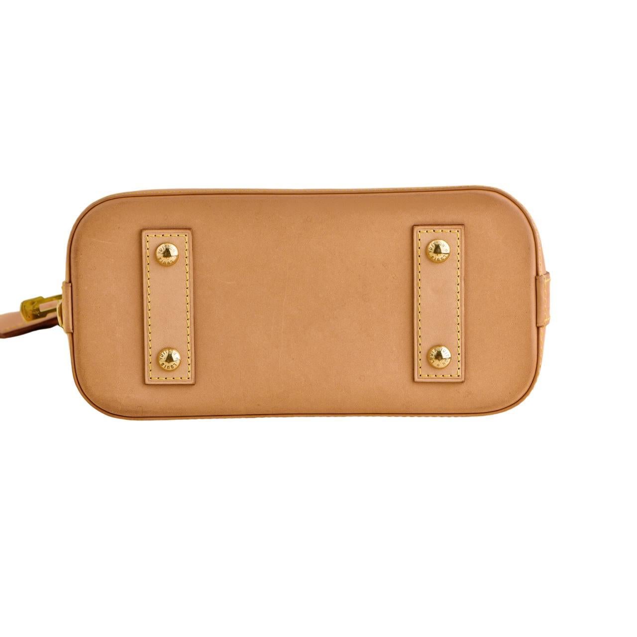Louis Vuitton Monogram Alma BB Satchel Bag For Sale 3