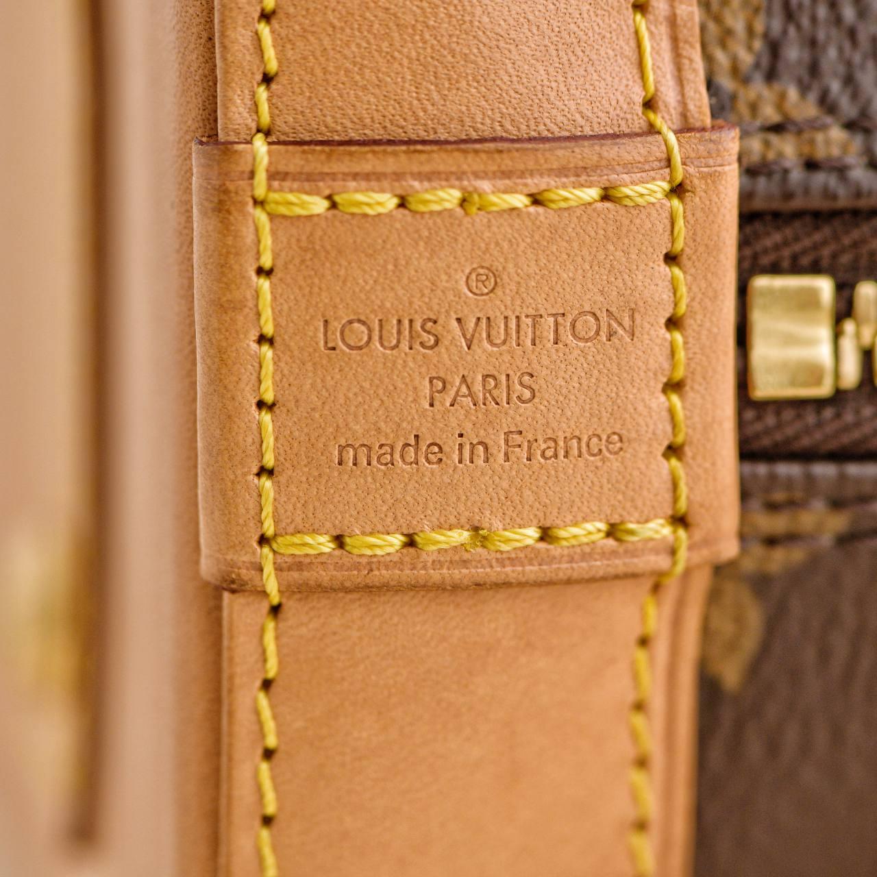 Louis Vuitton Monogram Alma BB Satchel Bag For Sale 4