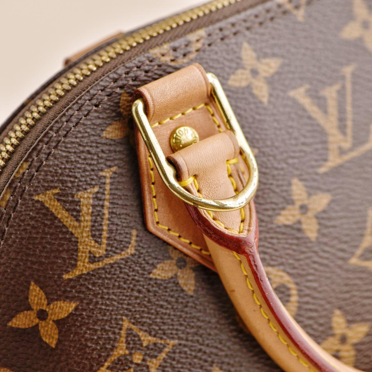 Louis Vuitton Monogram Alma BB Satchel Bag For Sale 5