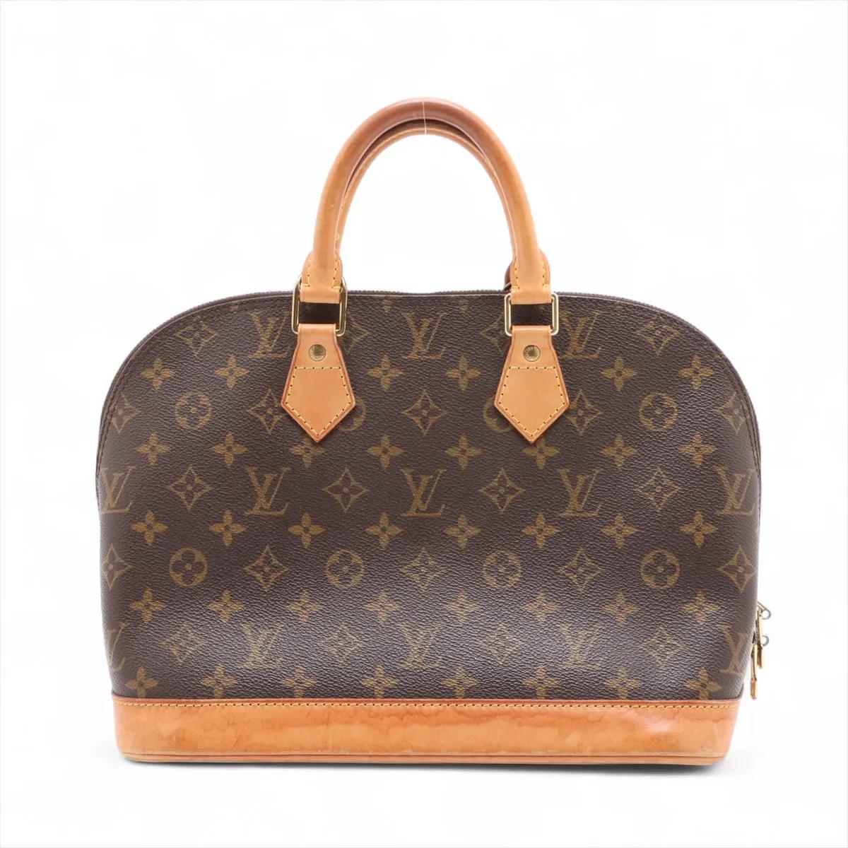 The Louis Vuitton Monogram Alma is a timeless and sophisticated handbag that showcases the brand's rich heritage and iconic style. Crafted from the signature Monogram canvas, the structured bag features natural leather trim and gold-tone hardware,