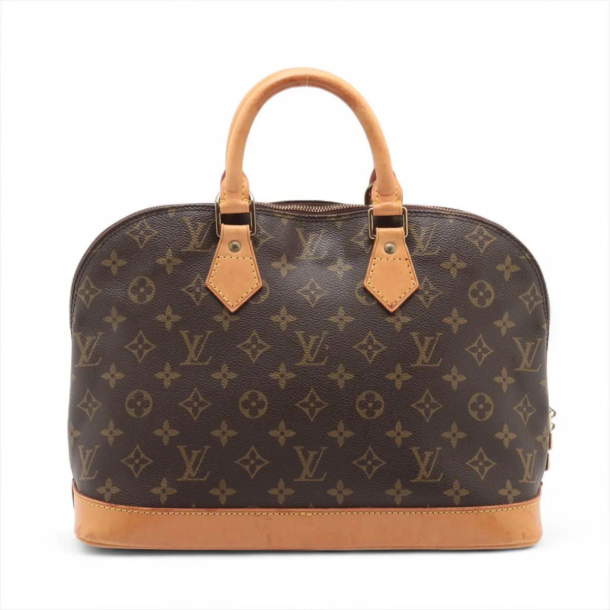 Louis Vuitton Monograma Alma Marrón en venta