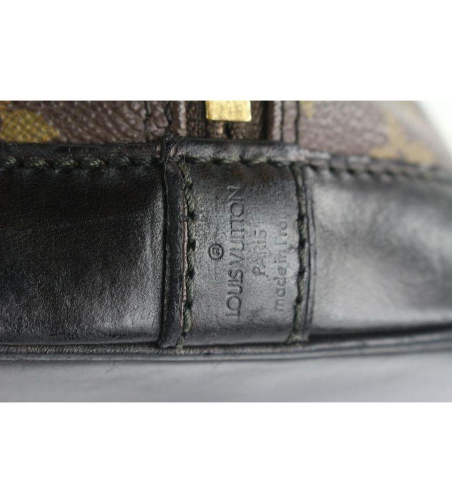 Gray Louis Vuitton Monogram Alma PM Bowler Bag 231lvs55
