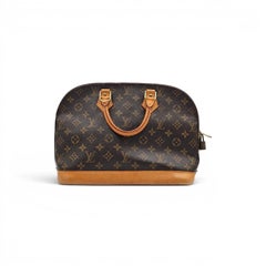 Louis Vuitton Monogram Alma PM Brown Canvas Handbag - Preowned