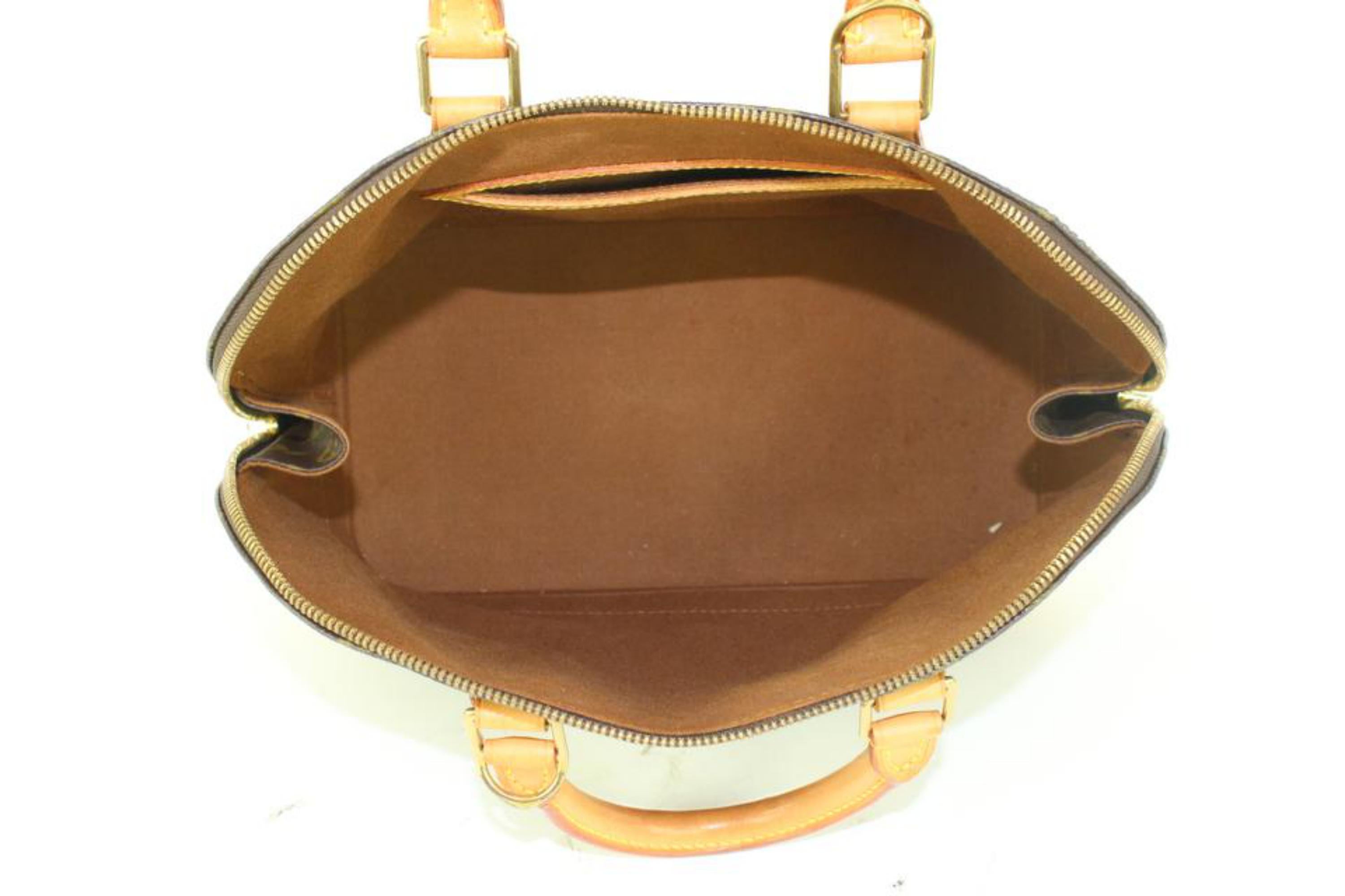 Louis Vuitton Monogram Alma PM Dome Boston Bag 3LV929 For Sale 3