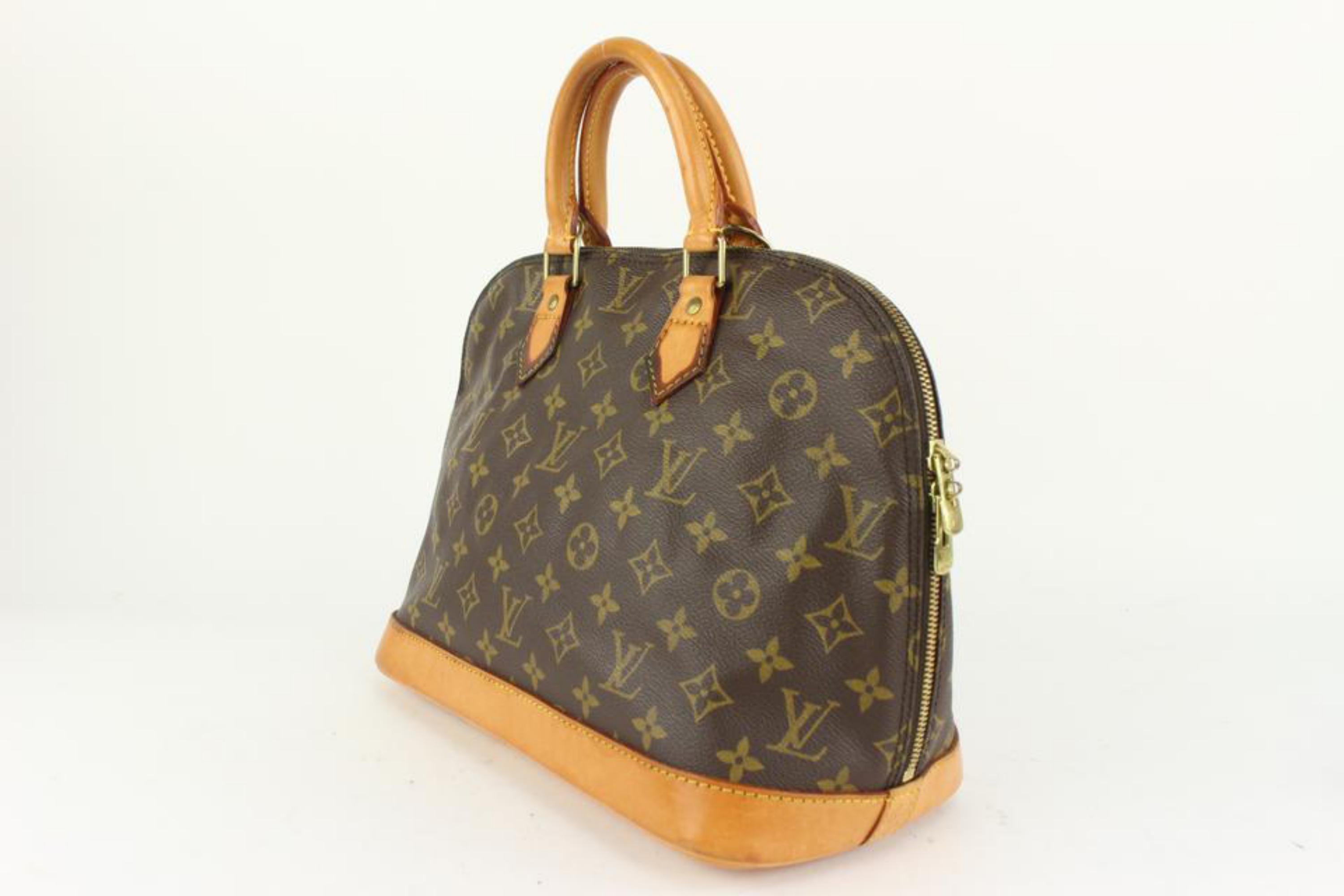 Louis Vuitton Monogram Alma PM Dome Boston Bag 3LV929 For Sale 4