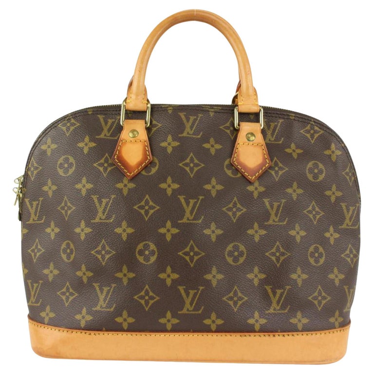 Louis Vuitton 2000s Mini Alma Beige Bag (Strap) · INTO