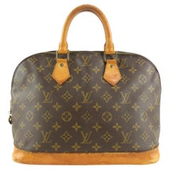 Louis Vuitton Monogram Alma PM Dome Satchel Bag 1230lv4