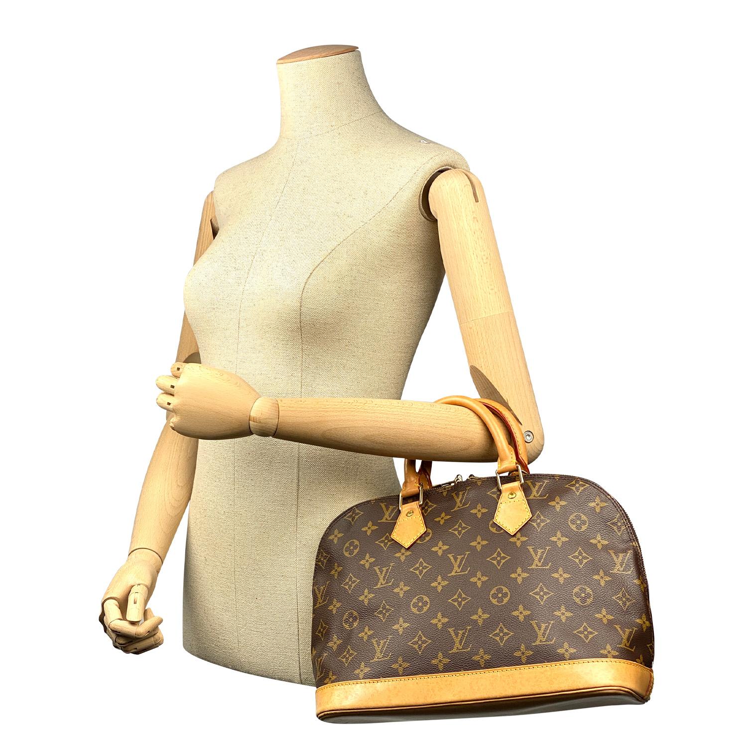 Louis Vuitton Monogram Alma PM Handbag For Sale 4