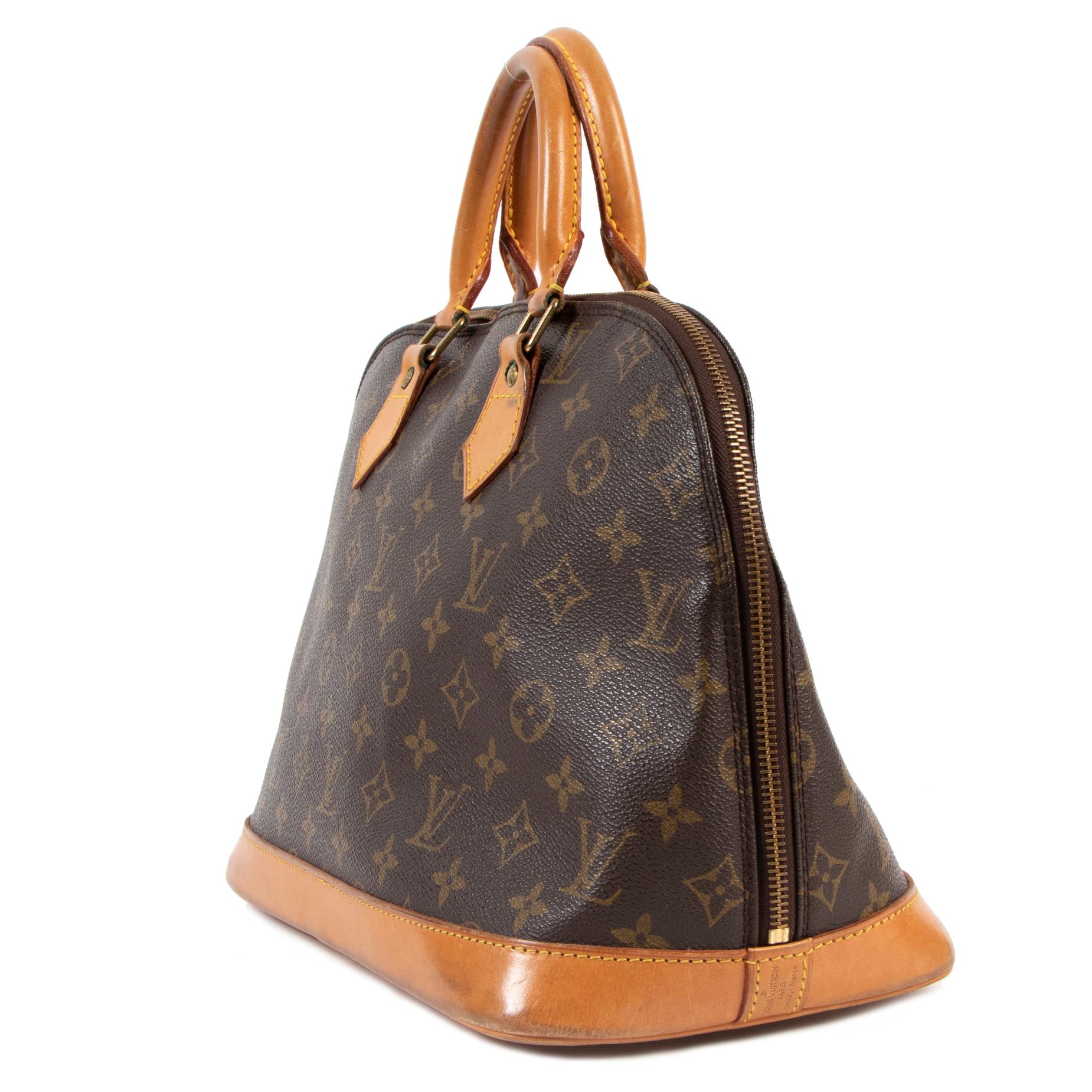 louis vuitton alma strap