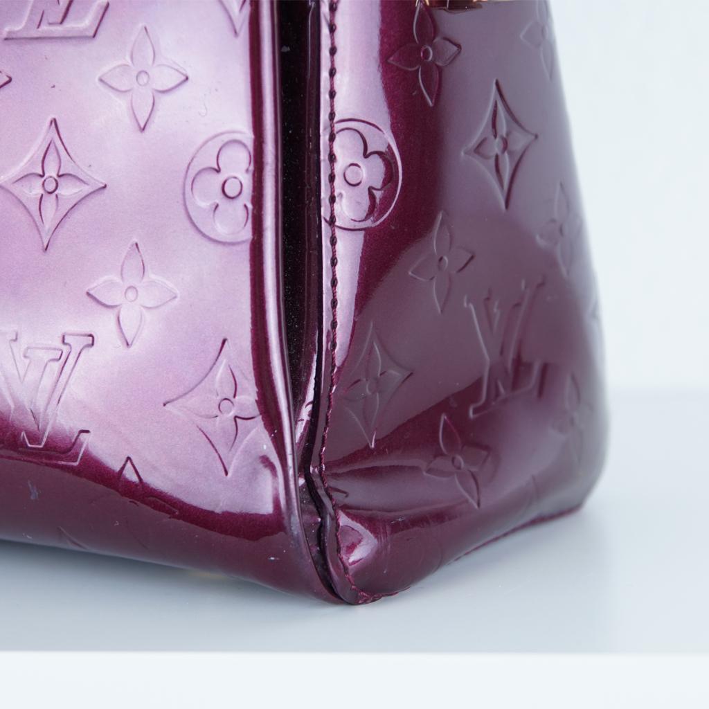 Louis Vuitton Monogram Amarante Vernis Melrose Avenue Bag  For Sale 2