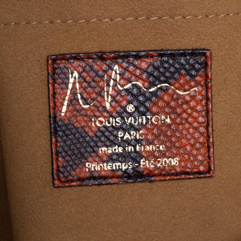 Louis Vuitton Monogram and Karung Trim Limited Edition Richard Prince ...