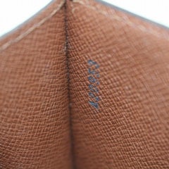 Louis Vuitton Monogram Arche Waist Pouch 870029 Brown Coated Canvas Clutch