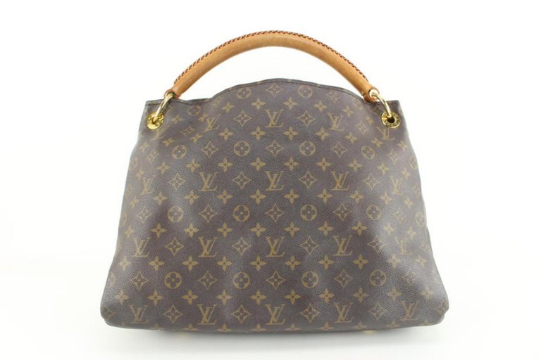 Louis Vuitton Monogram Artsy MM Hobo Bag  10lk830s For Sale 3