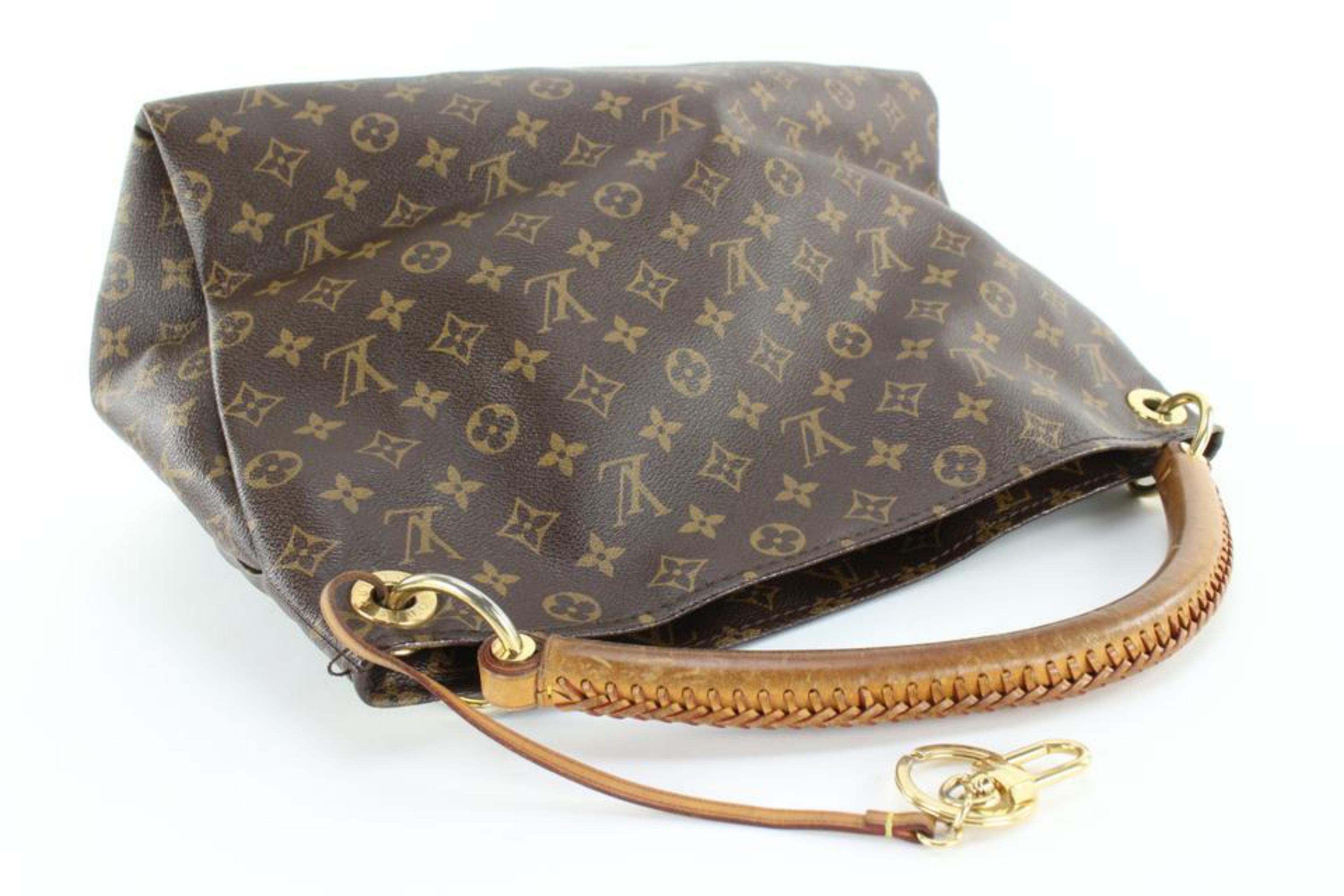 Louis Vuitton Monogram Artsy MM Hobo Bag 10LVJ1027 For Sale 2