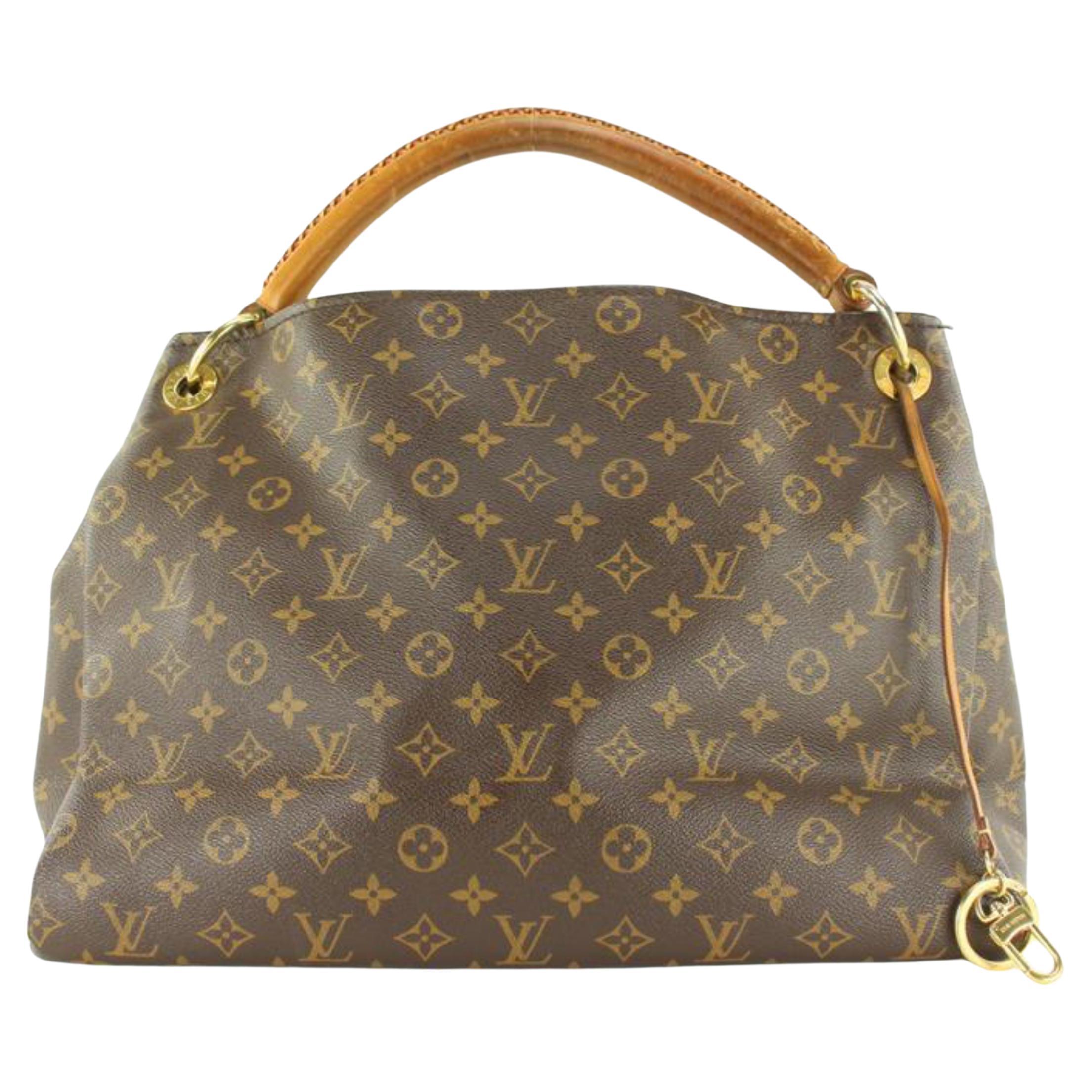 Louis Vuitton Monogram Artsy MM Hobo Bag 10LVJ1027 For Sale
