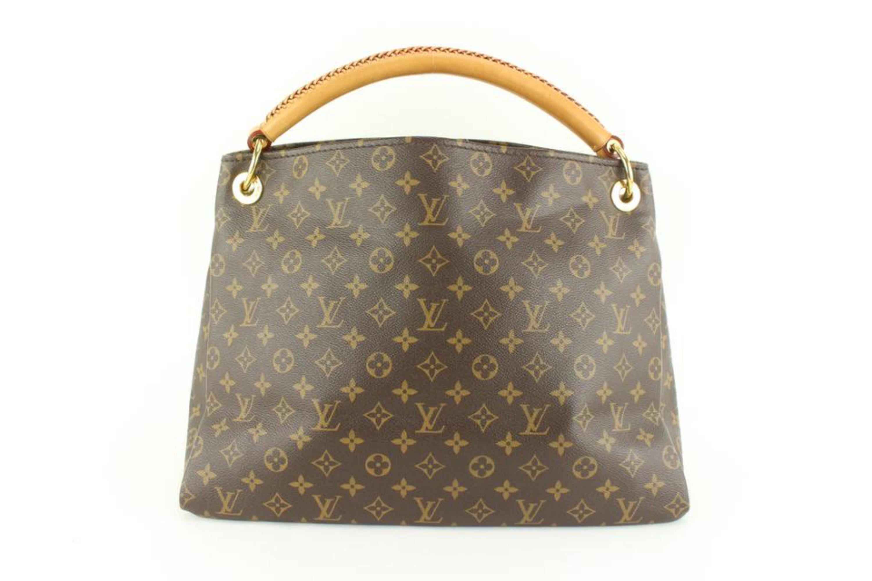 Louis Vuitton Monogram Artsy MM Hobo Bag 21lz69s In Good Condition For Sale In Dix hills, NY