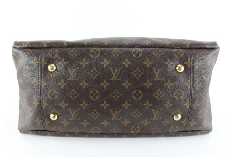 Louis Vuitton Monogram Artsy MM Hobo with Braided Handle 48lz60 