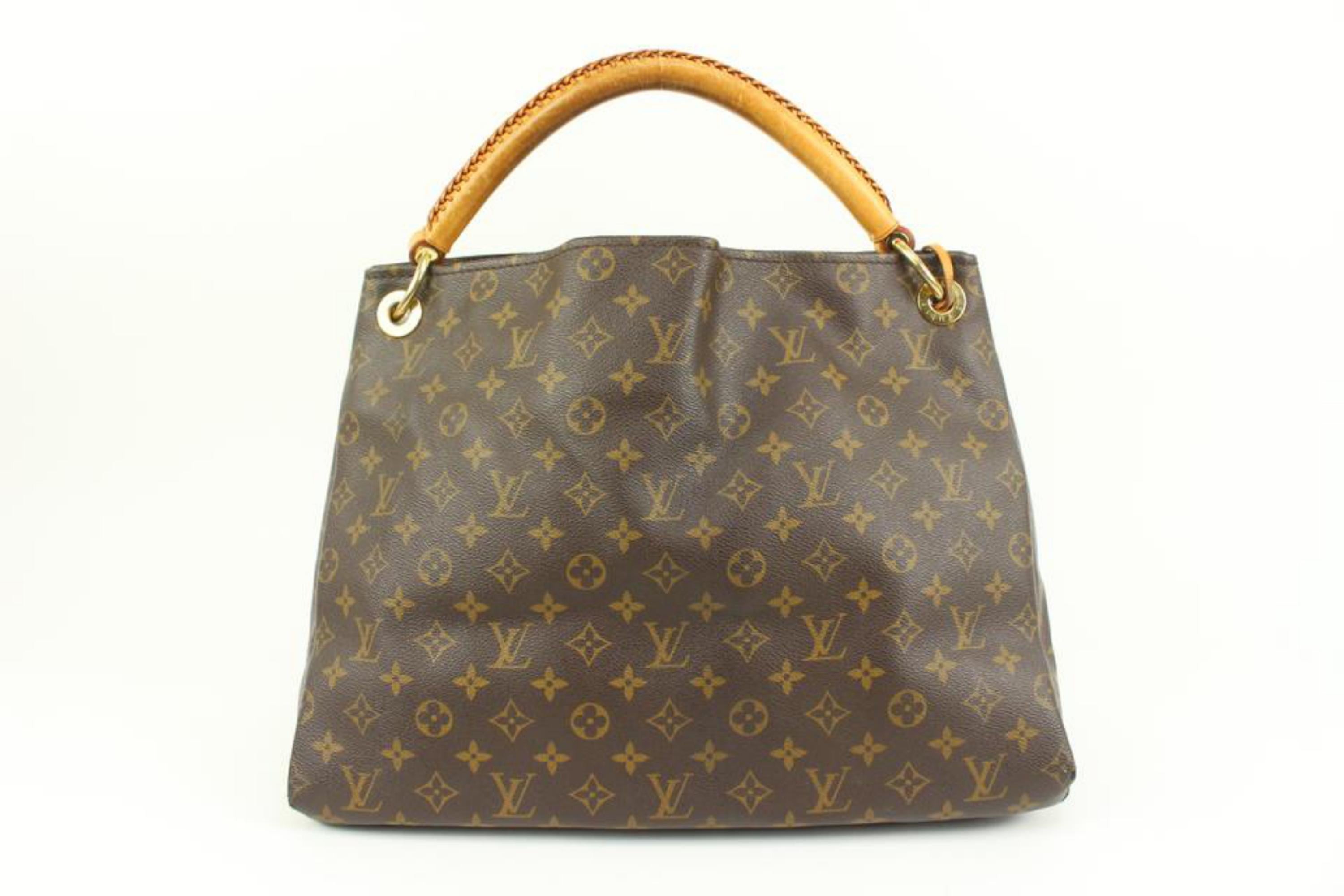 Louis Vuitton Monogram Artsy MM Hobo Bag 66lk322s In Good Condition For Sale In Dix hills, NY