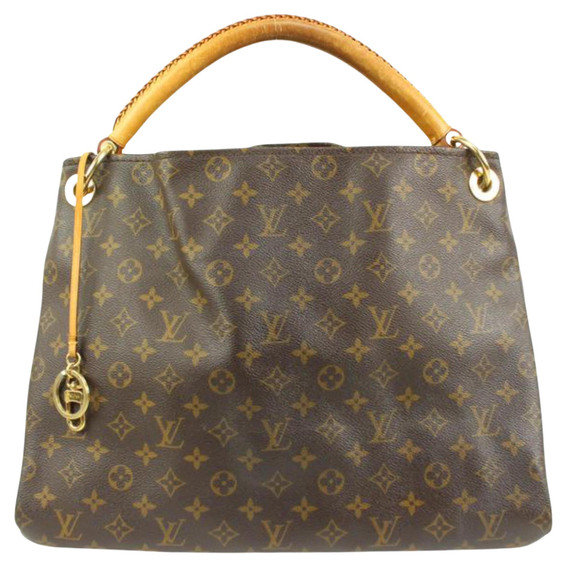 Louis Vuitton Monogram Artsy MM Hobo Bag 66lk322s For Sale