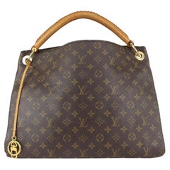 Used Louis Vuitton Monogram Artsy MM Hobo Bag 831lv53