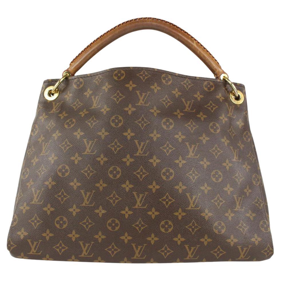 Louis Vuitton Monogram Artsy Mm Hobo Bag Braided Handle 1025lv21