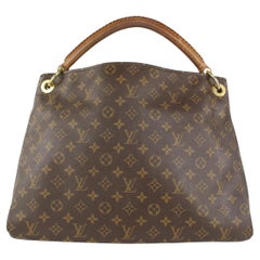 Louis Vuitton Monogram Artsy MM Hobo Bag Braided Handle 2L14