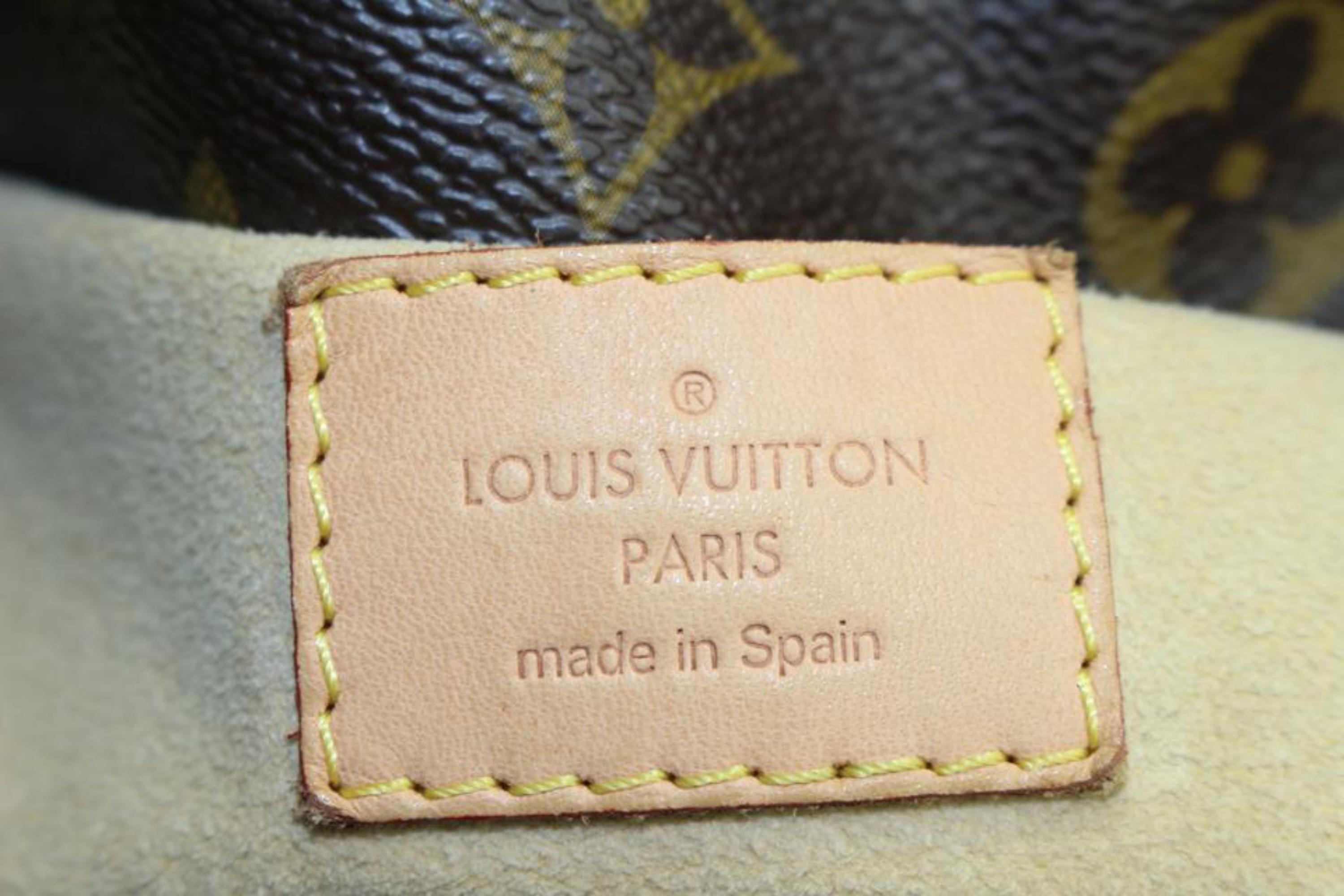 Gray Louis Vuitton Monogram Artsy MM Hobo Braided Handle 96lk33s For Sale