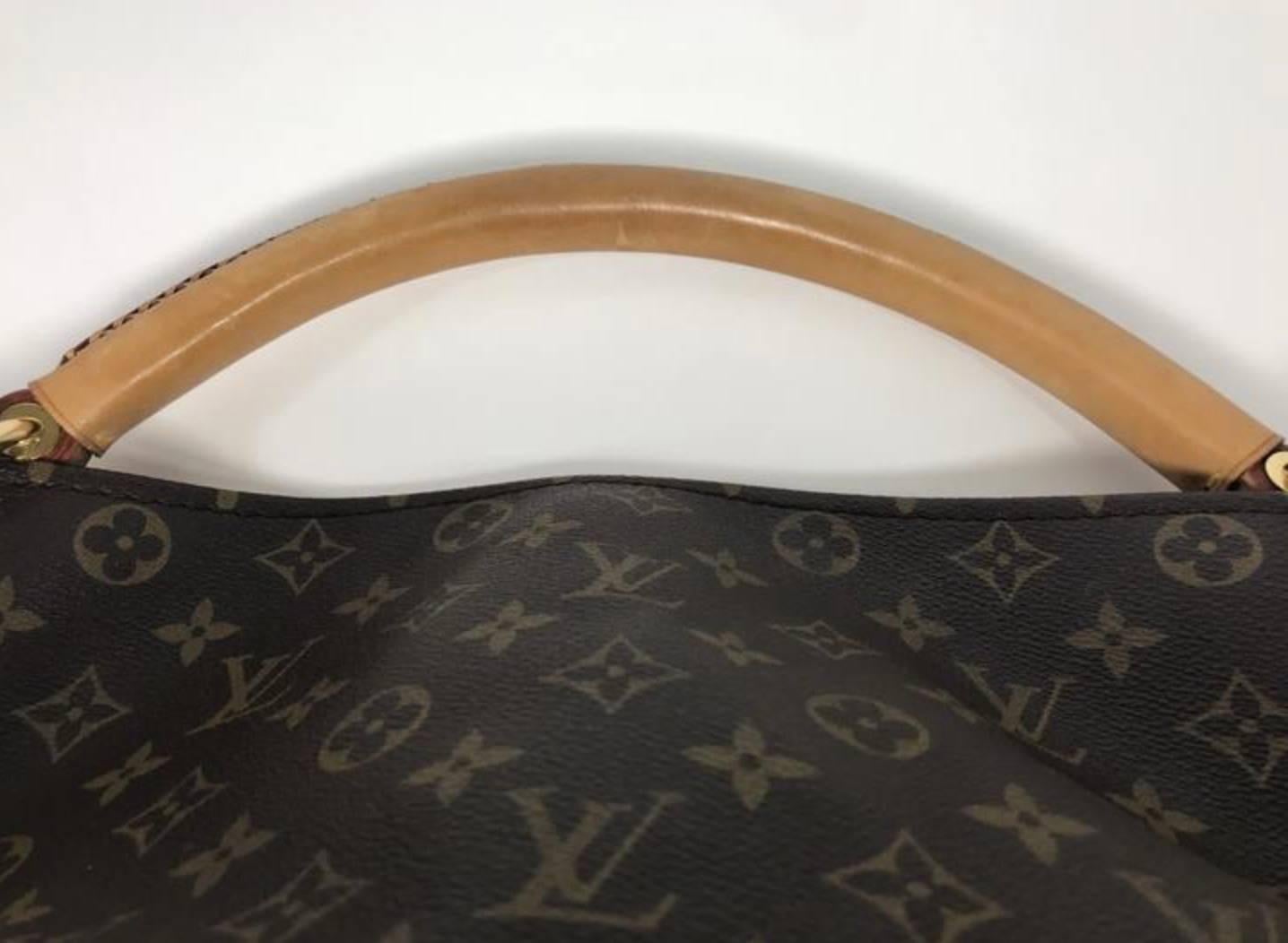 Louis Vuitton Monogram Artsy MM Hobo Hand Bag 1