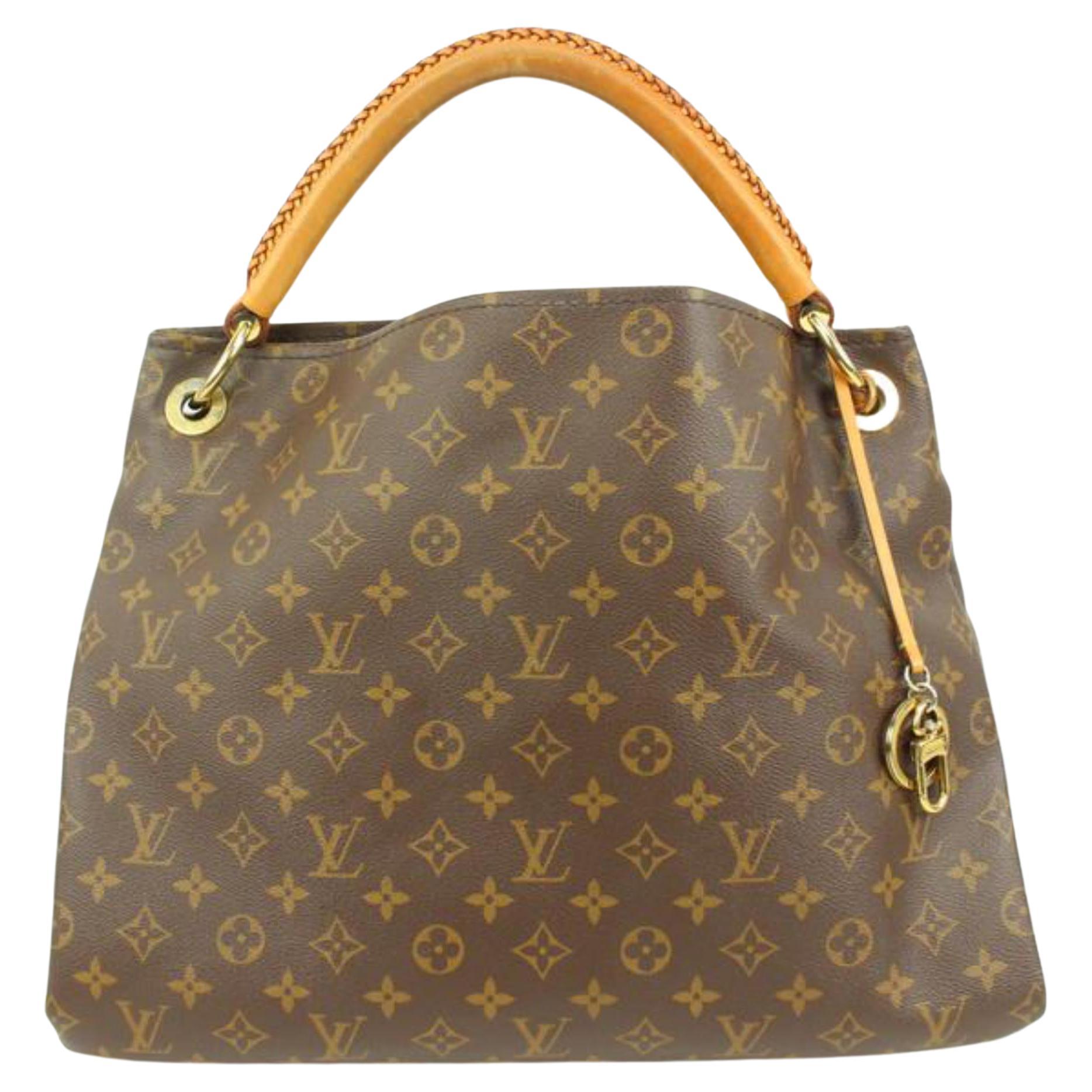 Louis Vuitton Artsy Monogram tote MM with braided handle, 13