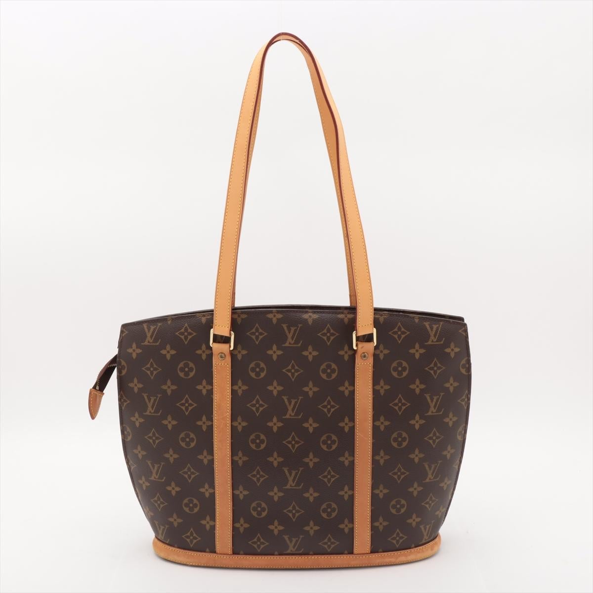 Brown Louis Vuitton Monogram Babylone Tote Bag