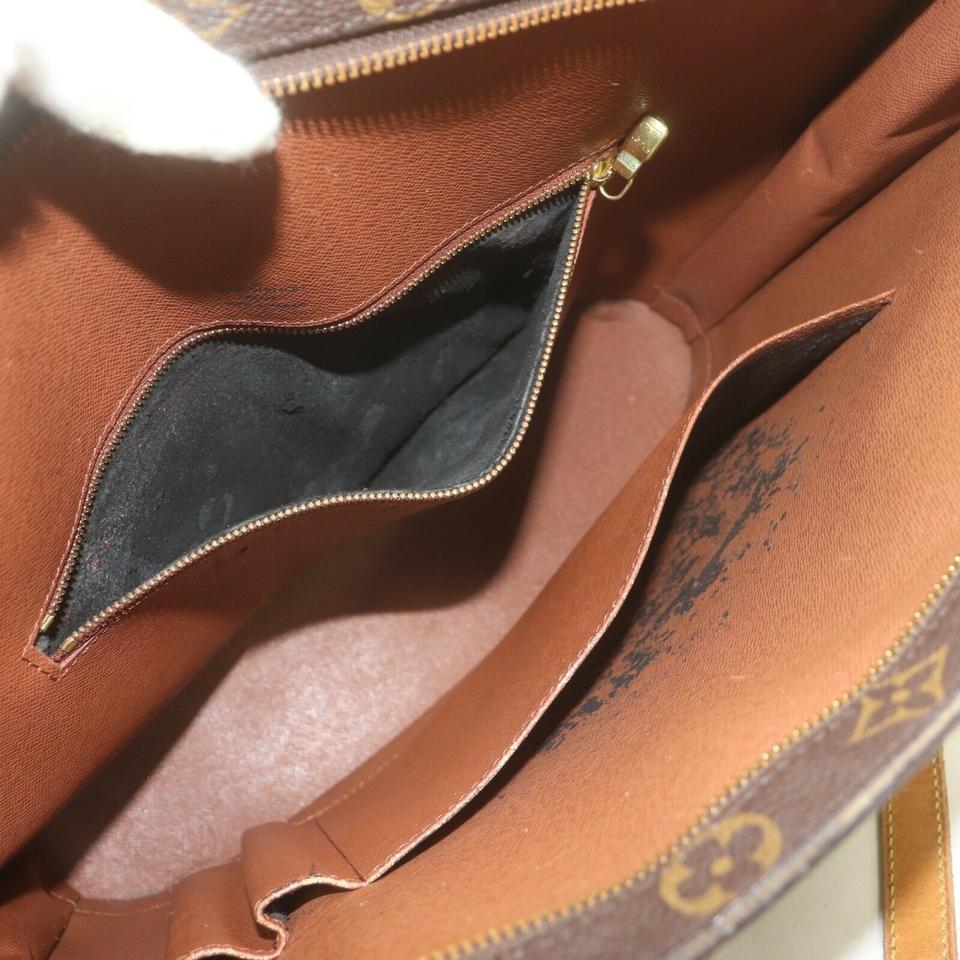 Black Louis Vuitton Monogram Babylone Zip Tote Bag 862760