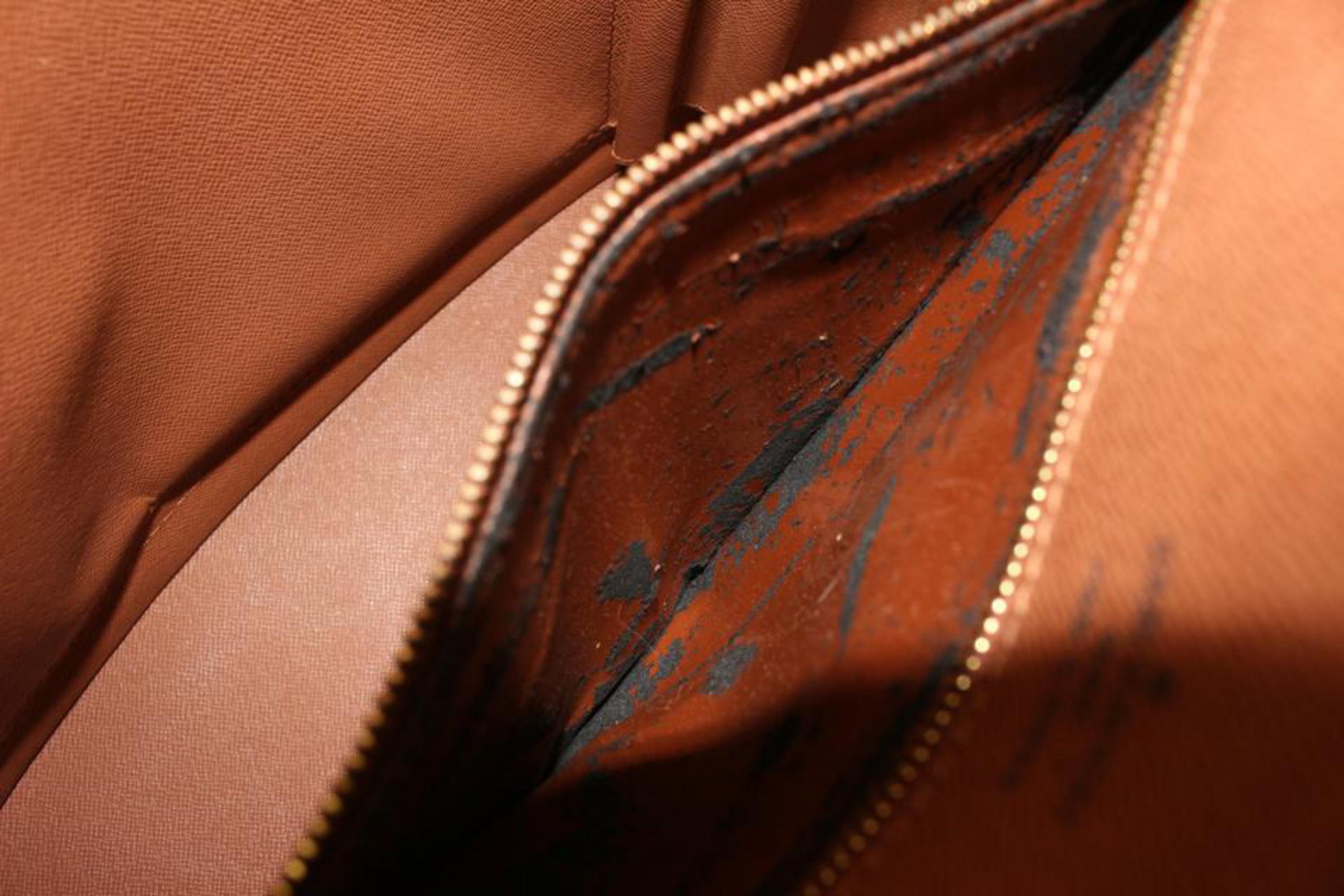 Louis Vuitton Monogram Babylone Zip Tote Shoulder Bag 80lv221s 7